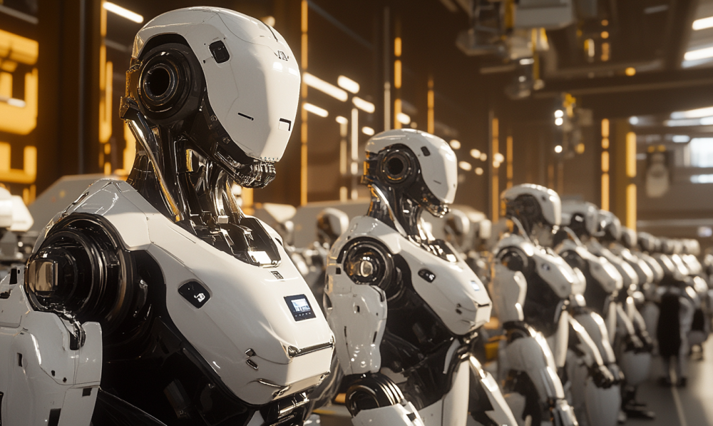 Hb2503 Ai Enhanced Factory Robots Learning And Predicting Machi 66d3ab26 D4e8 4b3d 8b7592f0a4bb - How AI is Transforming Manufacturing and Boosting Efficiency
