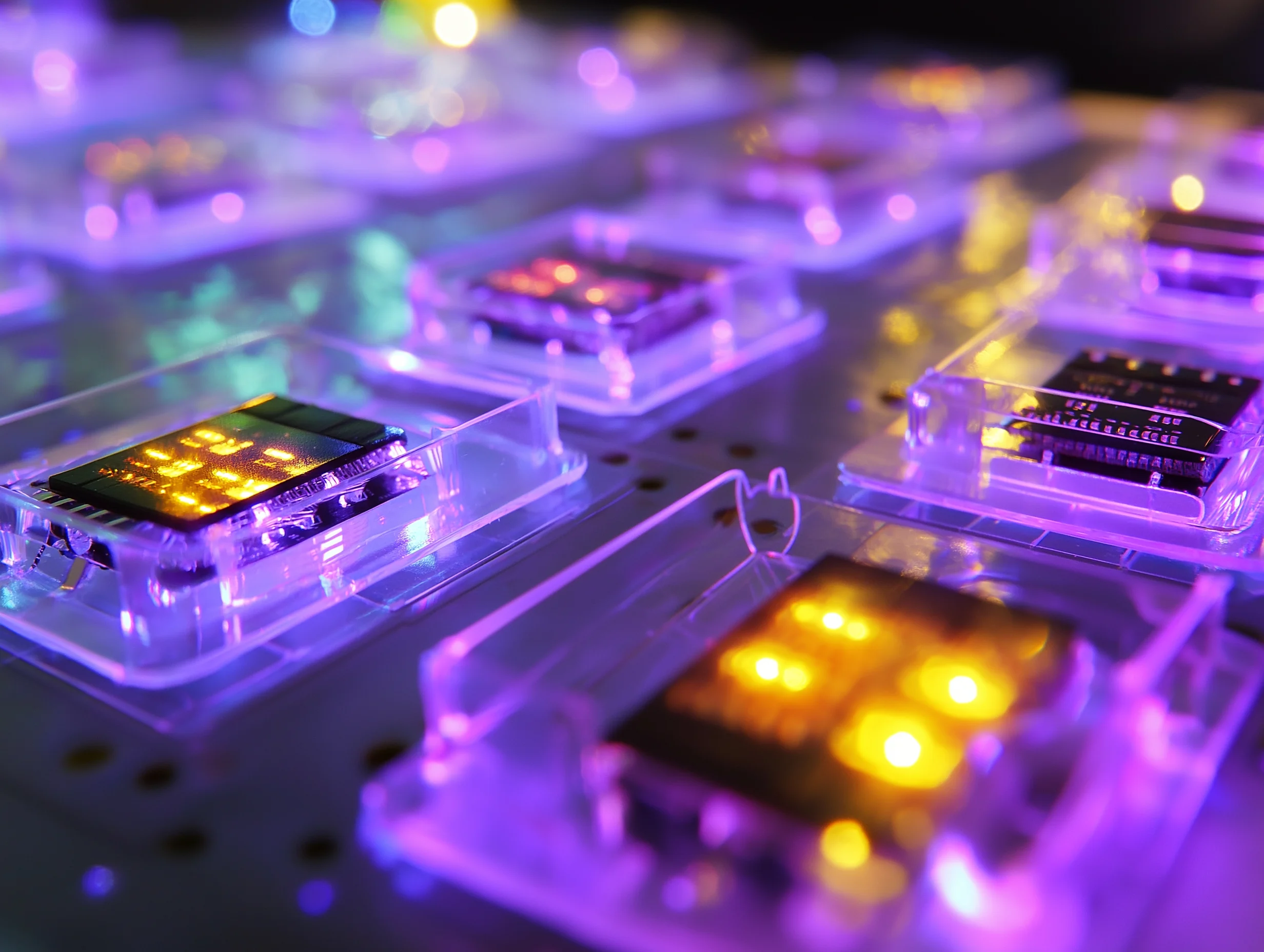 Light-Powered Microchips
