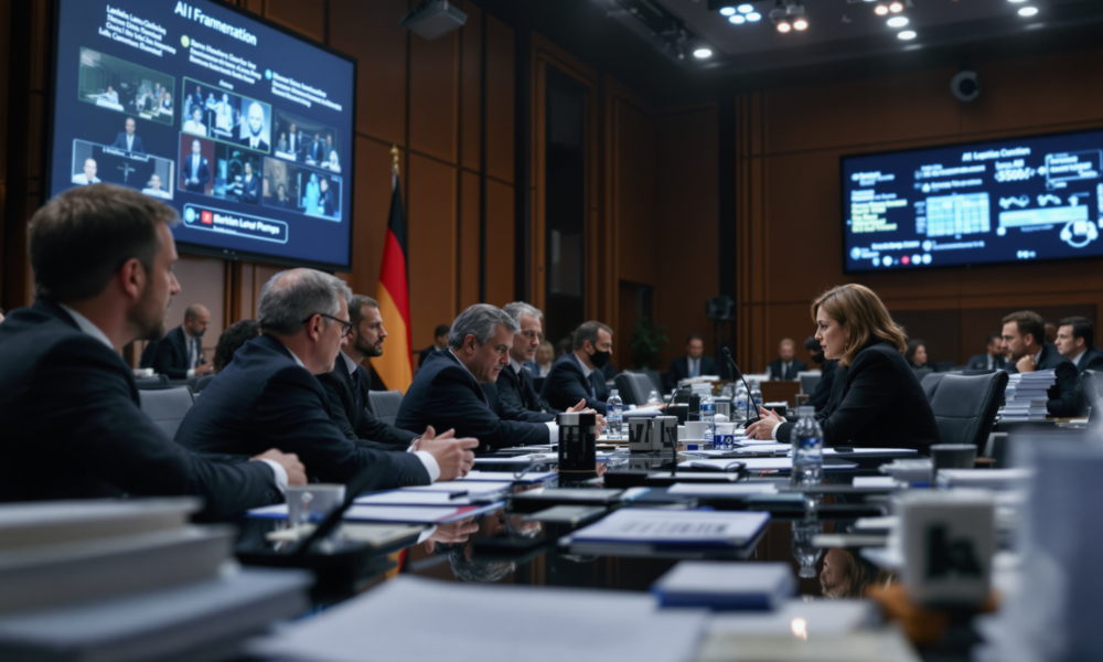 German Coalitions Divergence on AI