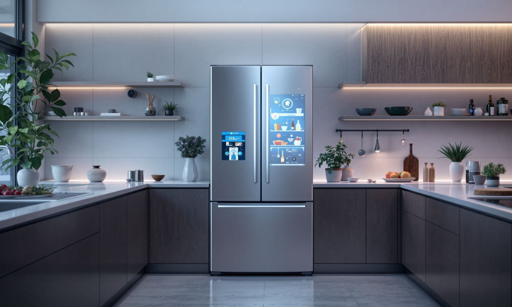 Samsung Latest Smart Fridges Revolutionising Kitchen Experience with AI Technology.