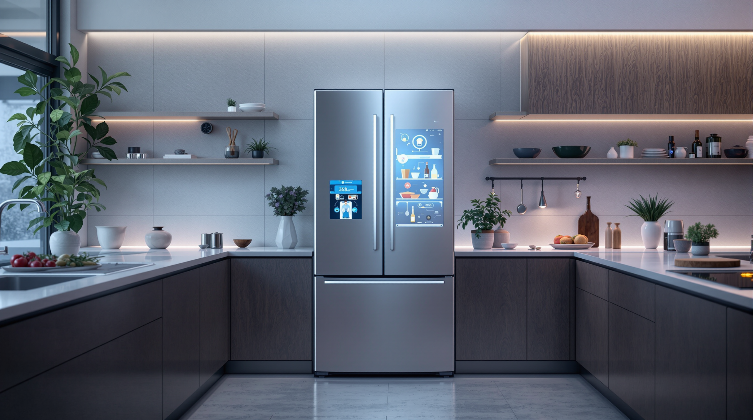 Samsung Latest Smart Fridges Revolutionising Kitchen Experience with AI Technology.